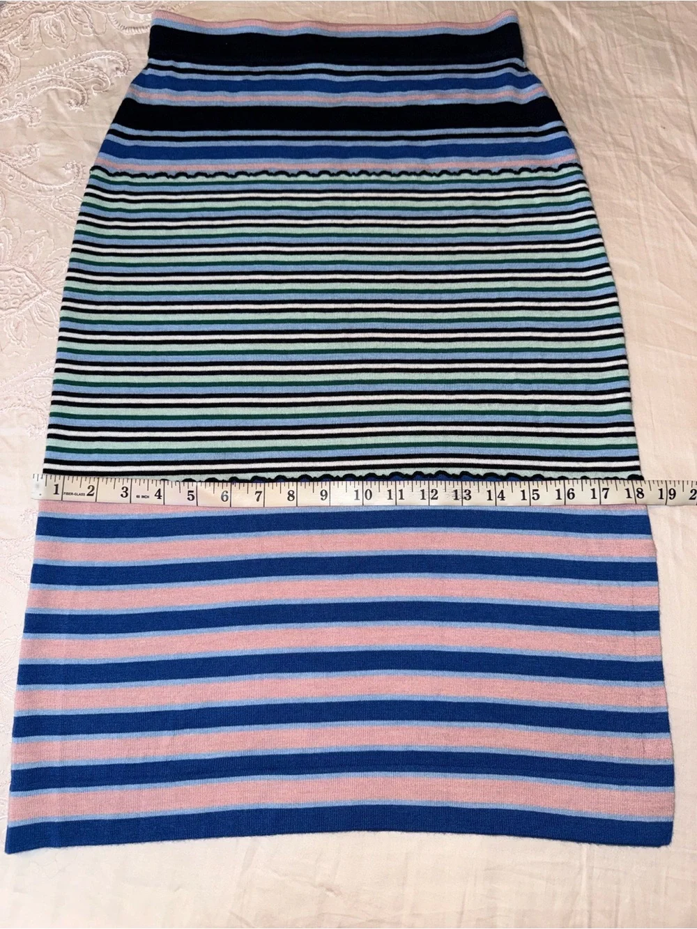 Marni x UNIQLO Two Piece Set Striped Knit Cardigan + Skirt Size S